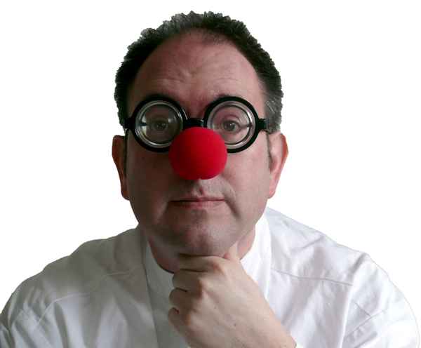 Ein trauriger Clown
