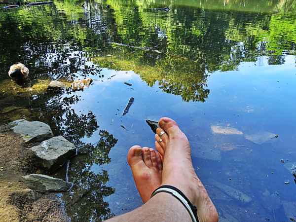 Chillen am See