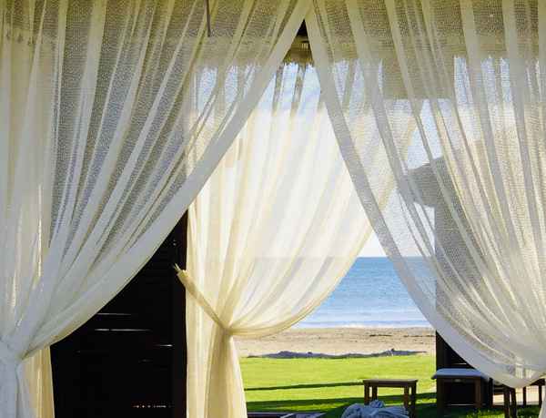 Luxus-Badekabine am Strand
