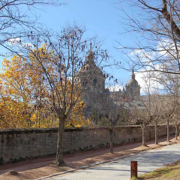 Weg zum el Escorial