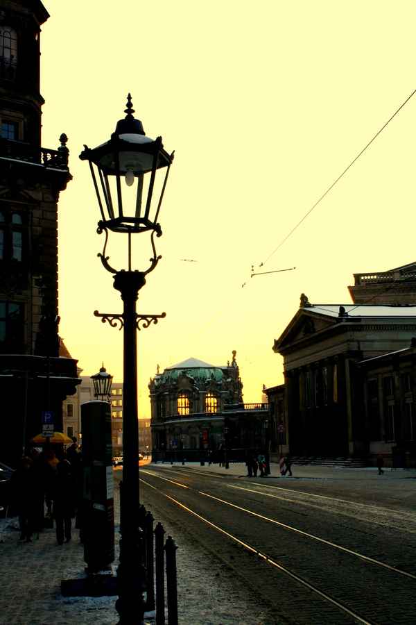 Dresden - Theaterplatz, -11°C