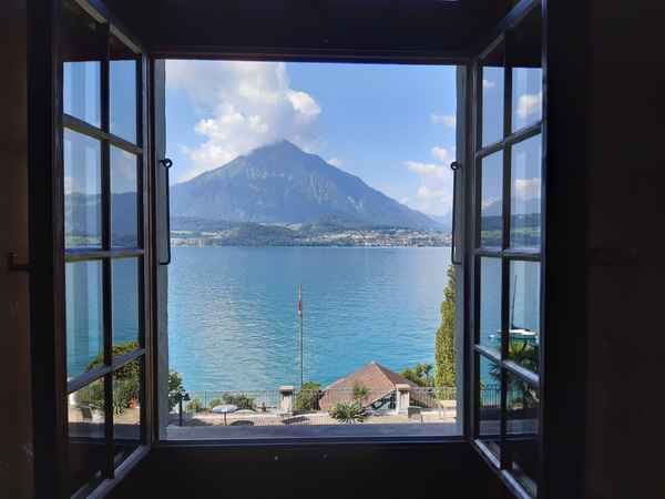 Fenster mit Ausblick
