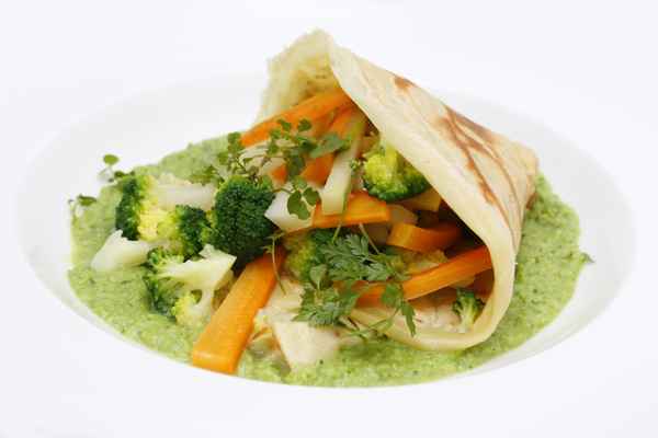 Gemüse Wrap