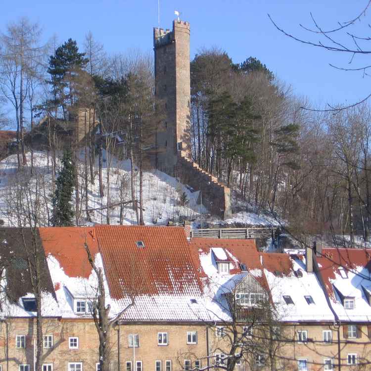 Landsberg mit Jungfernsprungturm