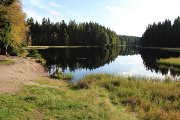 Vogtlandsee im Herbst 2