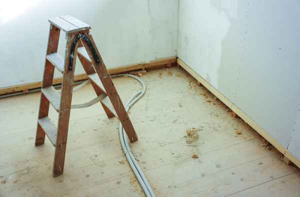 Baustelle - Innenausbau Passivhaus