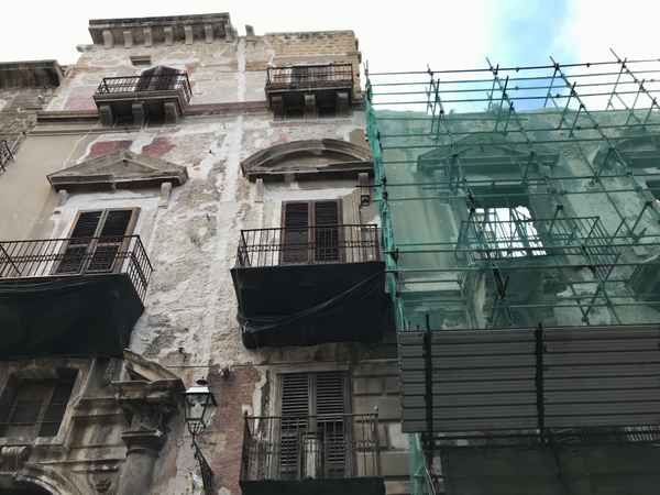 Hausruine in Palermo / Foto: Alexander Hauk