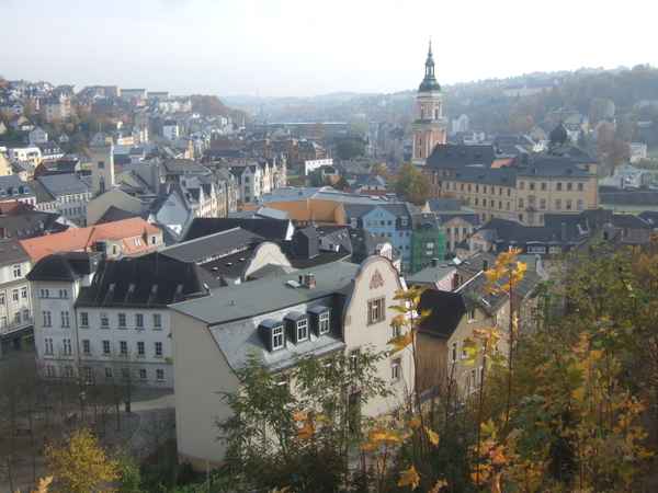 Über den Dächern von Greiz