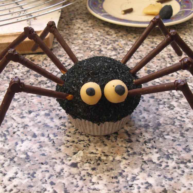 Spinnen-Muffin