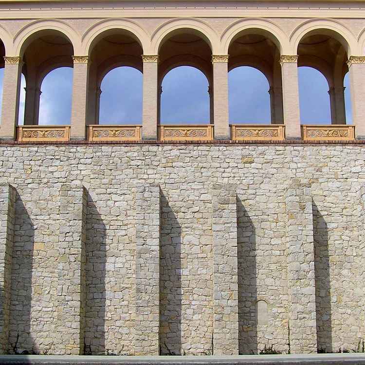 Orangerie Potsdam Rückseite