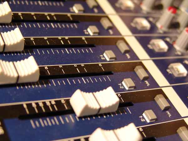 Mischpult Fadergruppe