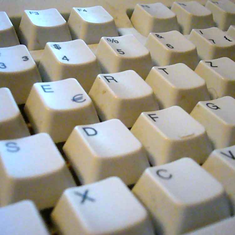 Nahaufnahme - Tastatur