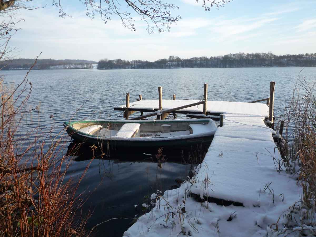 Winter am See