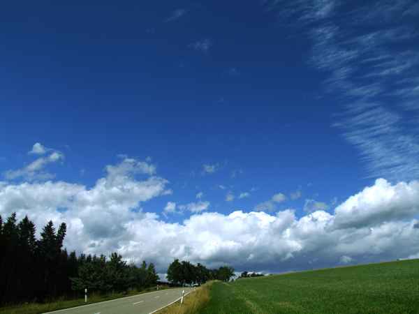 In der Natur unterwegs