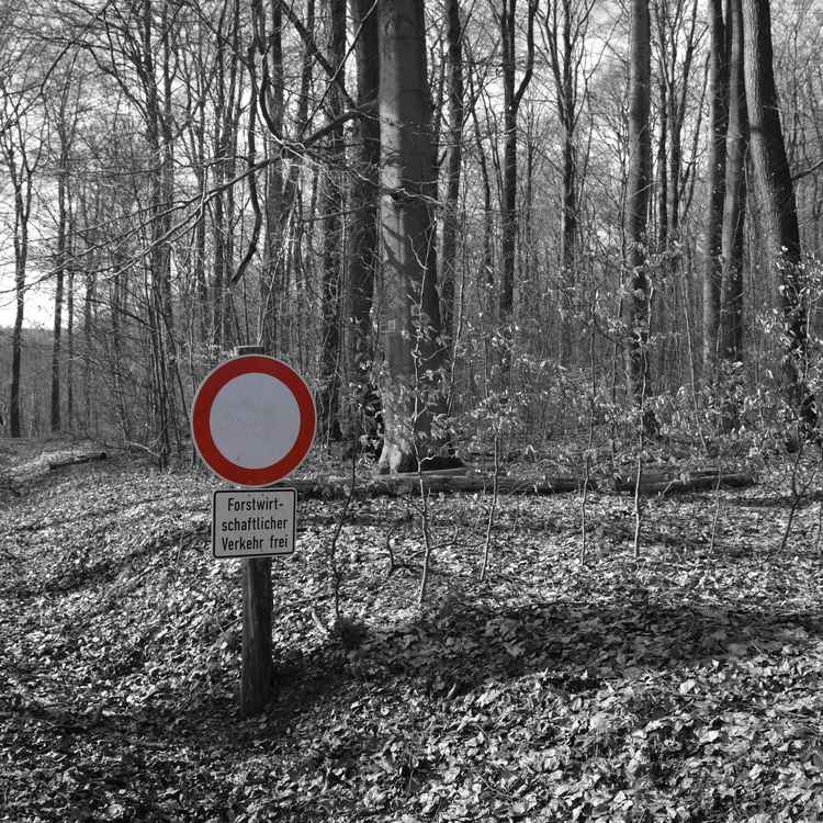 Durchfahrt verboten