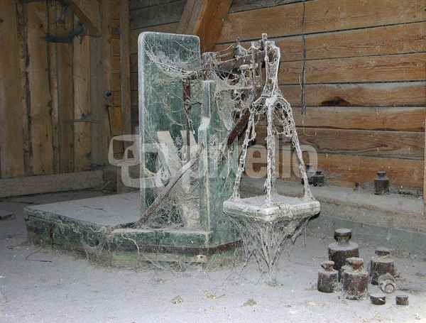 Alte ausgediente Waage