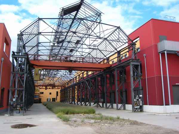 Moderne Industriearchitektur in Düsseldorf-Reisholz