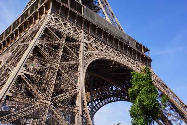 Paris, Eiffelturm Basis