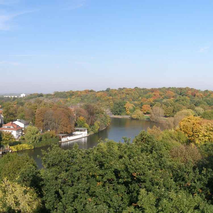 Ausblick Burg Giebichenstein (Halle/S.)