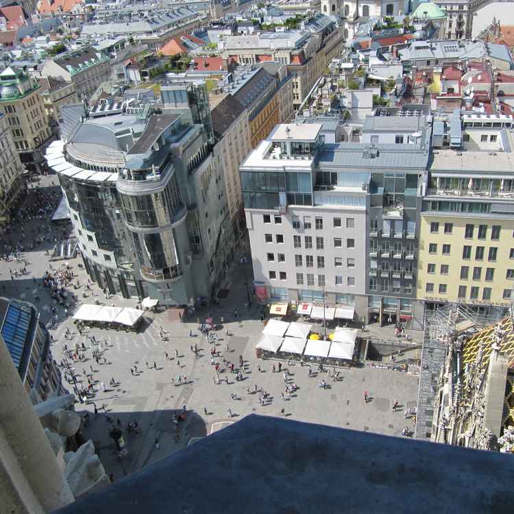 Blick vom Stephansturm