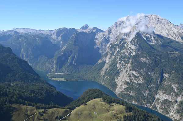 Blick auf den Königssee vom Jenner