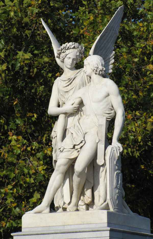 Nike stützt Verwundeten