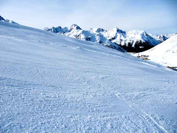 glatte Piste