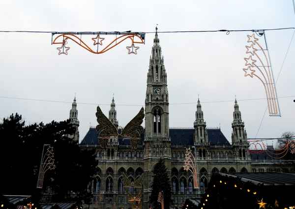 Christkindlmarkt vor dem Wiener Rathaus