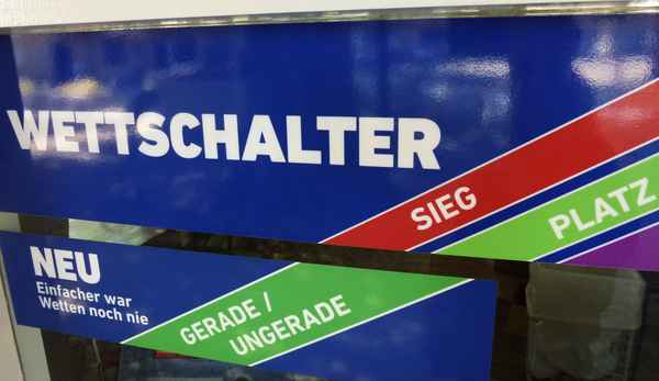 Am Wettschalter