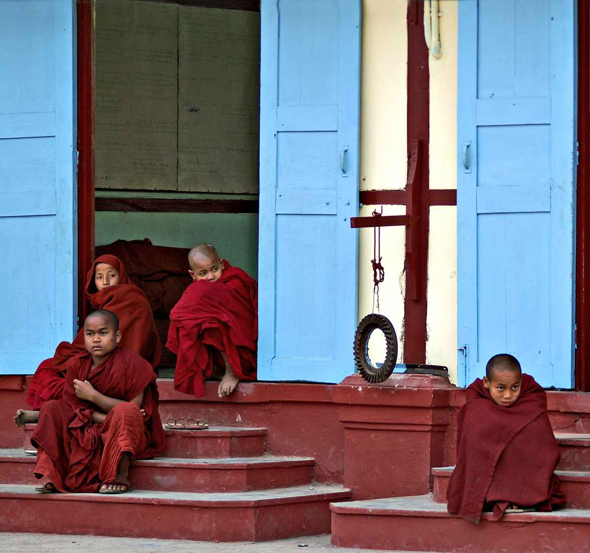 Die Menschen Burmas ....