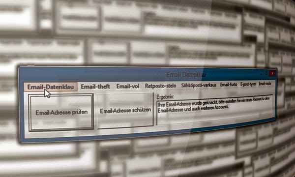 Internet Datendiebstahl Datenklau Email