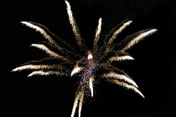 goldenes Feuerwerk