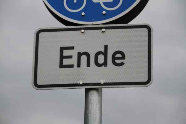 Ende der Straße
