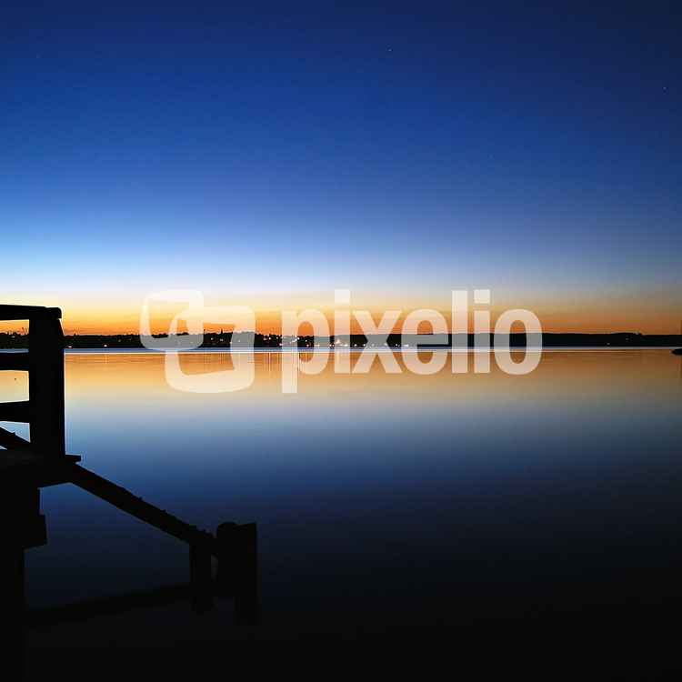 Blaue Stunde am Ammersee
