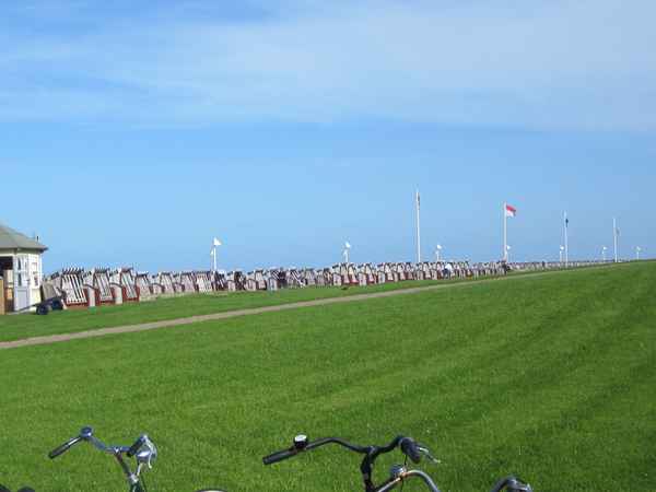 Strandkörbe in Noderney