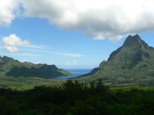 Moorea von oben