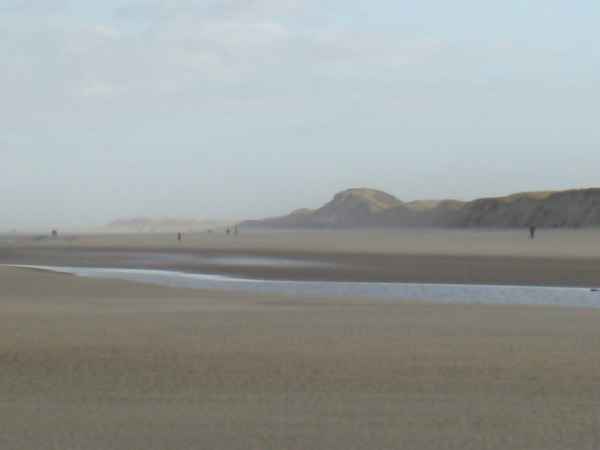 malerisches Strandbild