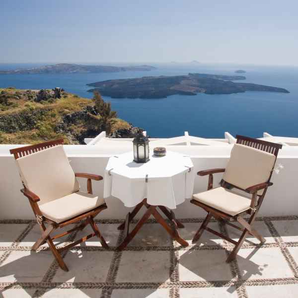 Santorini - Chillen