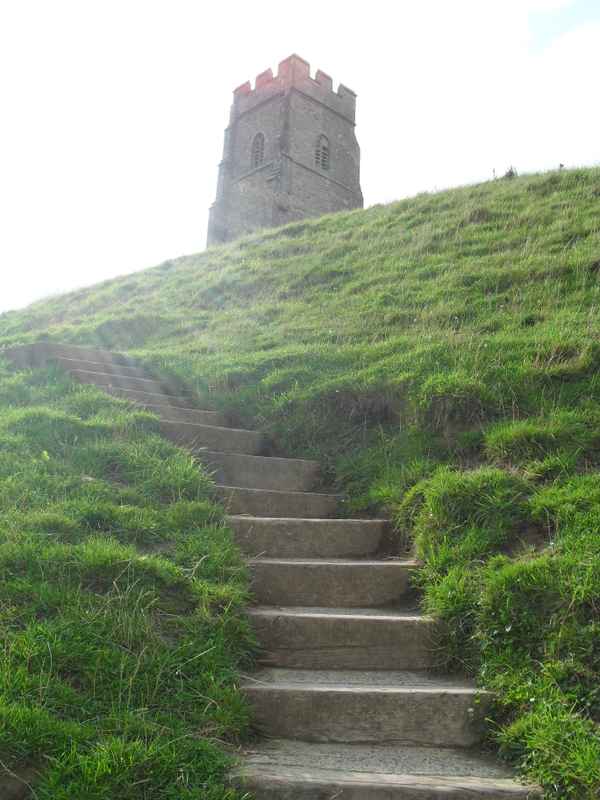 Weg zum Glastonbury Tor / Avalon