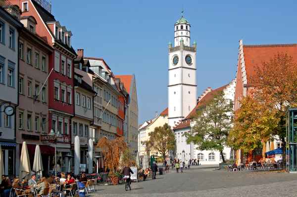 Blaserturm mit Waaghaus in Ravensburg