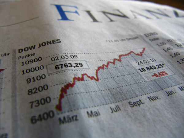 Finanzen mit Dow Jones