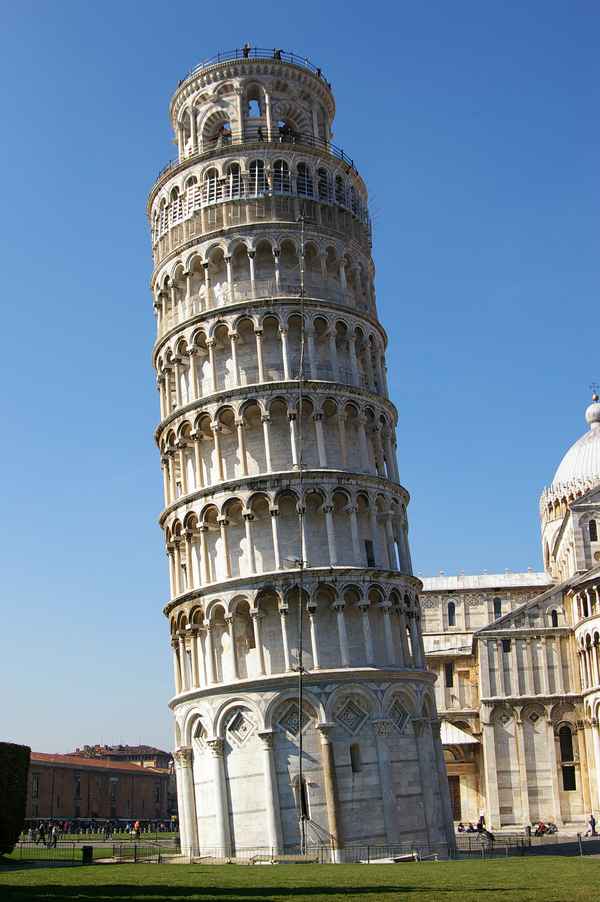 der schiefe Turm von Pisa
