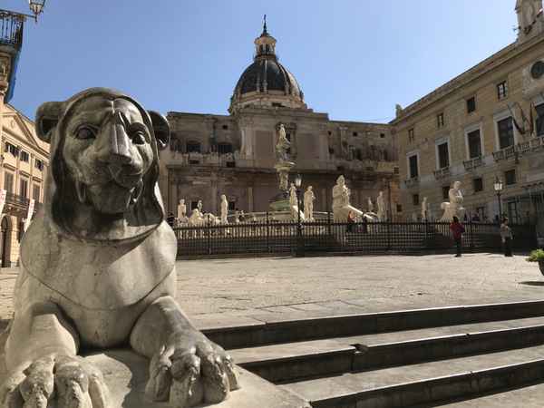Fontana Pretoria in Palermo / Foto: Alexander Hauk