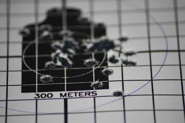 M4 Carbine Zeroing Target 25 Metres