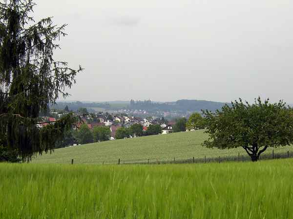 Romantischer Blick auf Oberboihingen