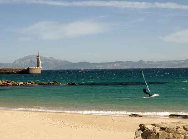 Surfer in Tarifa