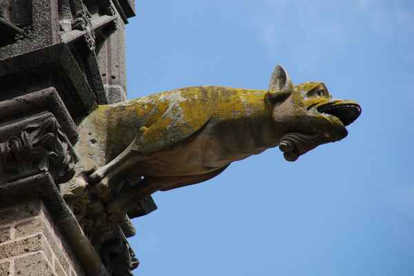 Xanten, Gargoyle am Dom #3