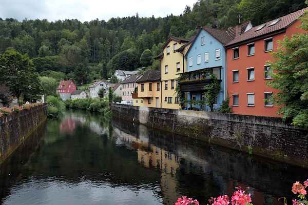 an der Enz in Neuenbürg im Nordschwarzwald