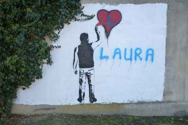 Gefällige Wandmalerei