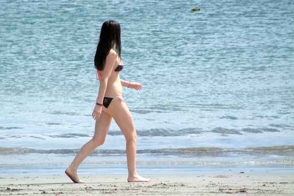 Mädchen am Strand